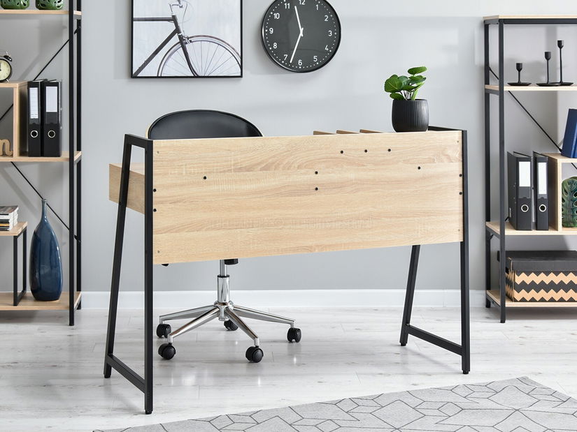PC asztal Richiel (tölgy + fekete)
