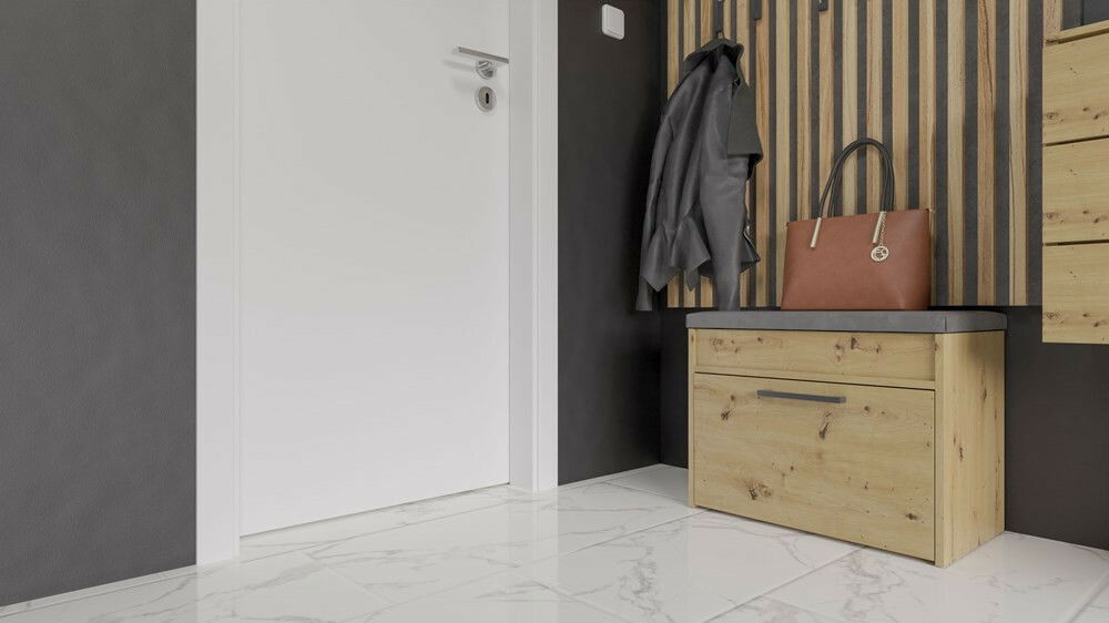 Botník (skrinka na topánky) Puntuable Mini 1 (dub artisan)