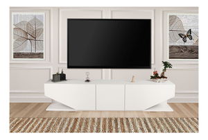 TV stolík/skrinka Ivonne 2 (biela)