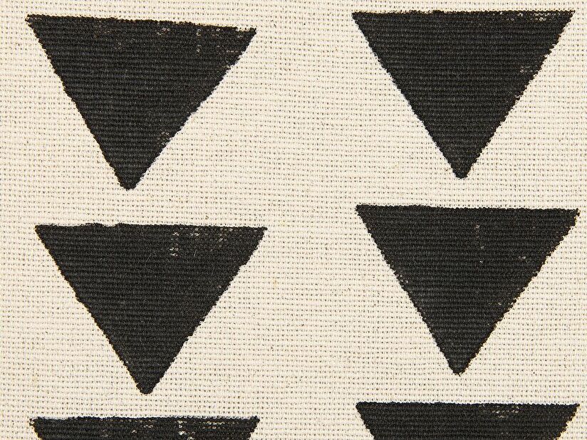 Pernă decorativă 45 x 45 cm Cercia (negru)