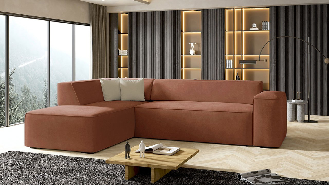 Sofa Zara (L) (Zetta 295 + Zetta 295 + Zetta 291)