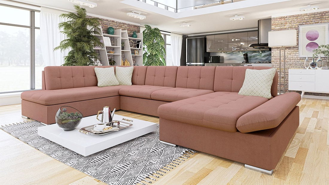 Sarokkanapé Calla (J) (Uttario velvet 2955 + Evo 25)