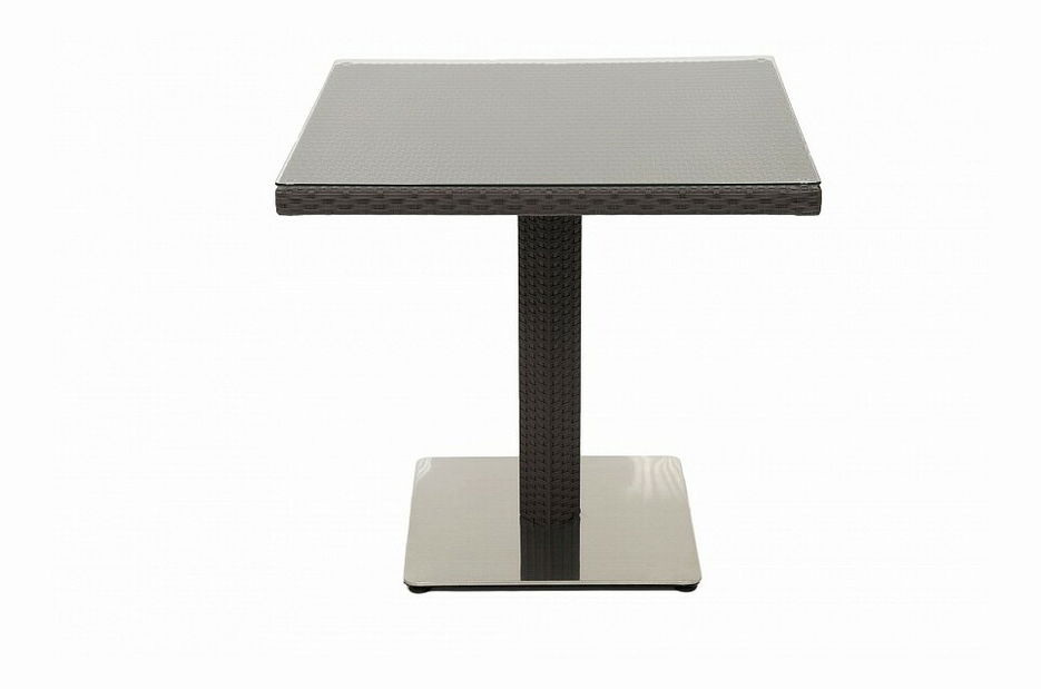 Záhradná zostava Gina II. 1+4 (hnedá) (um. Ratan)