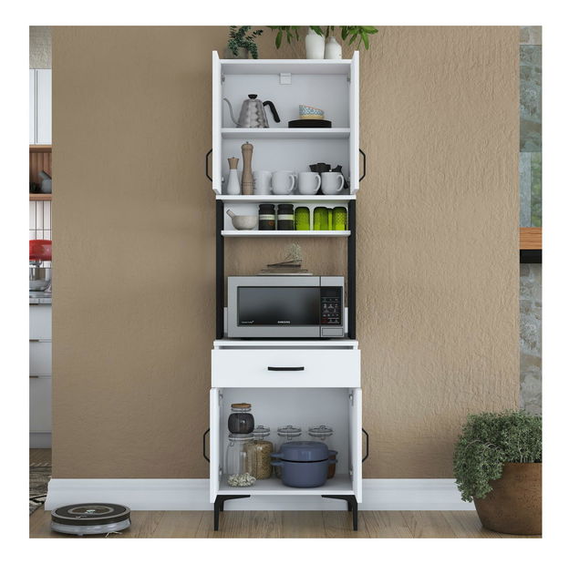 Kuchynská skrinka Bulelo 1 (biela)