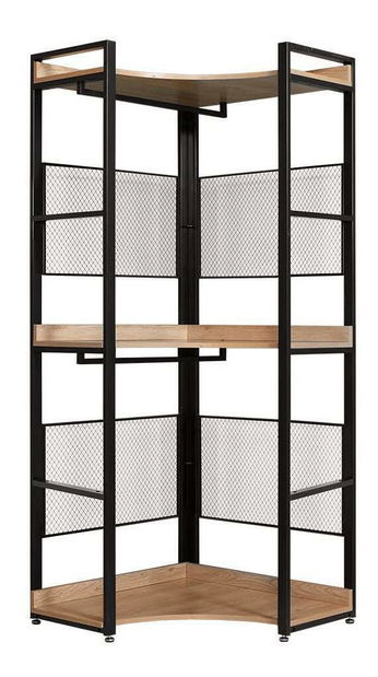 Raft KILOM (acacia + negru)