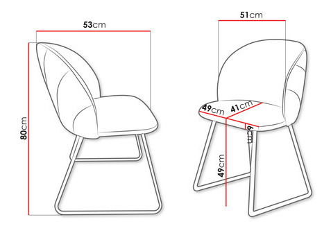 Fotel Josiah M (sötétzöld)