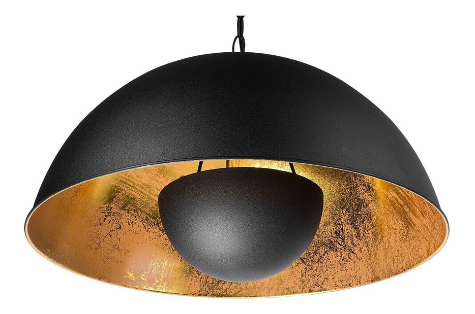 Függő lámpa Theos II (fekete)