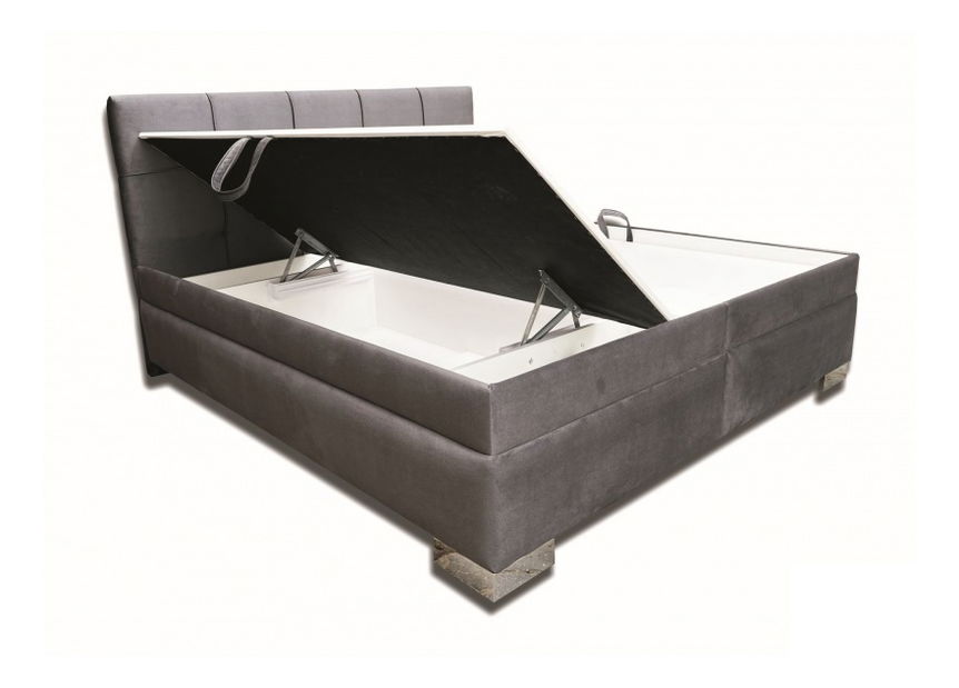 Bračni krevet 160 cm Elissa (bez madraca) (s podnicom od drvenih letvica)