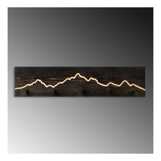 Cuier de perete Notopo (negru)