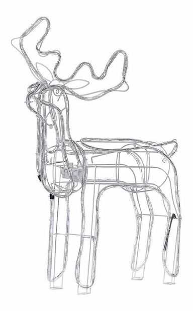 Vonkajšia dekorácia sob Innza (biela)