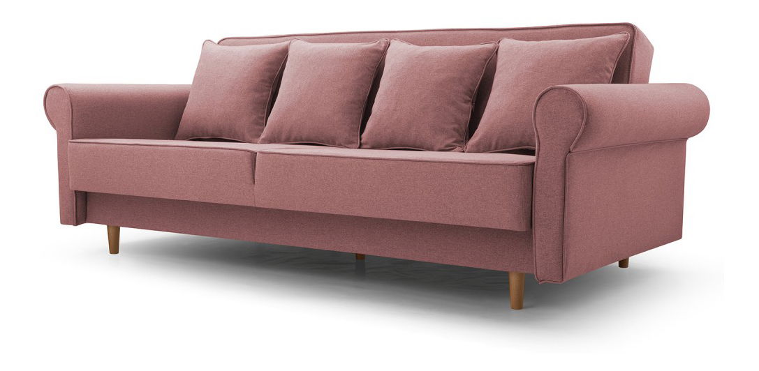 Pohovka trojsedačka Kathryx (ružová)