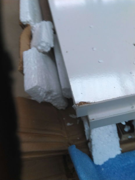 Masă de sufragerie (pentru 4 persoane) Kim (Nuc + Cremă) *resigilat