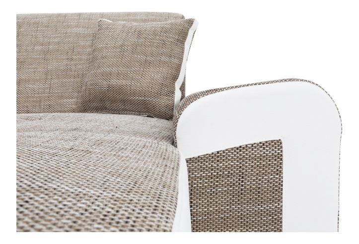 Colțar Pinia (maro + alb) (D)