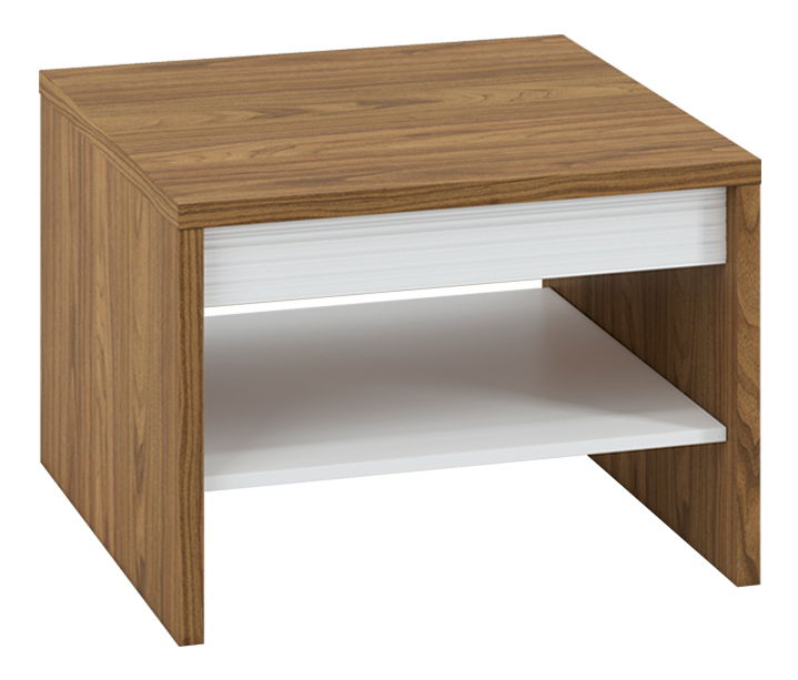 Konferenčný stolík Dallas 14 (lesk biely)