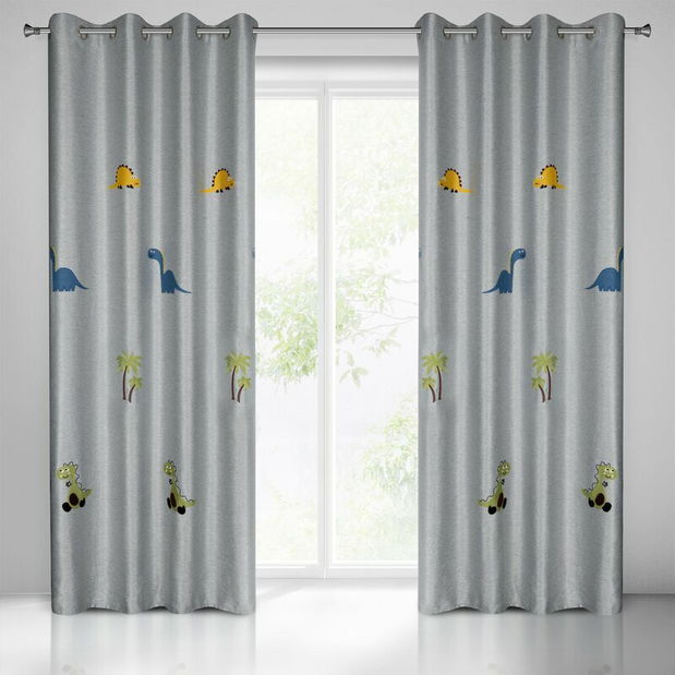 Zavjesa 140x250 cm Dinos (srebrna)