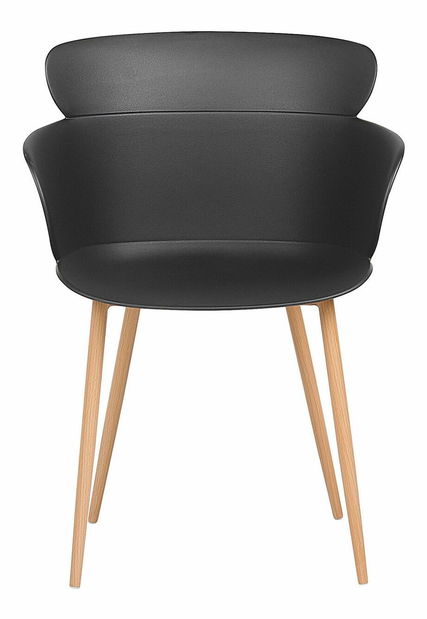 Set 2 kom. blagovaonskih stolica SULLY (crna)