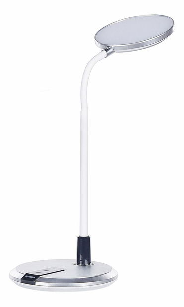 Stolná lampa Cormac (strieborná)