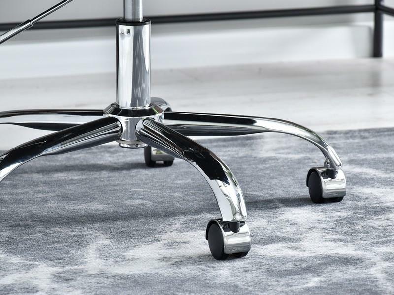 Stolička Sonia (zelená + chrómová)