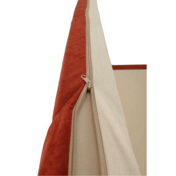 Háromszemélyes kanapé Sara téglaszín 