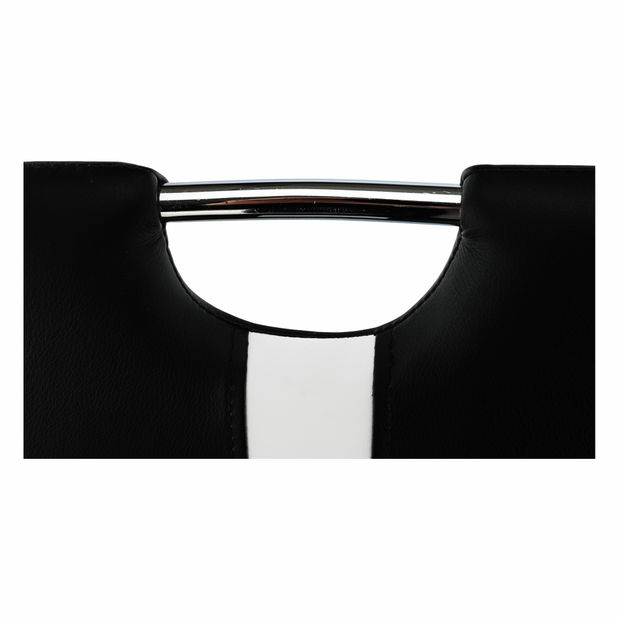 Scaun de sufragerie Scotby (Negru + Alb) *vânzare stoc