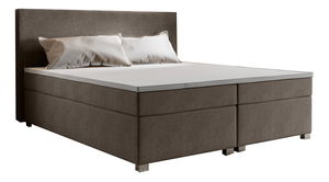 Bračni krevet Boxspring 160 cm Simon Comfort (smeđa) (s madracem, bez prostora za odlaganje)