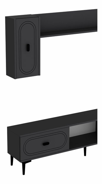 Obývacia stena Wendy (antracit)