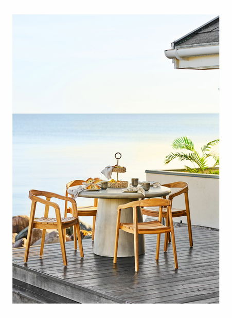 Záhradný stôl Brateriaina 1 (sivá)