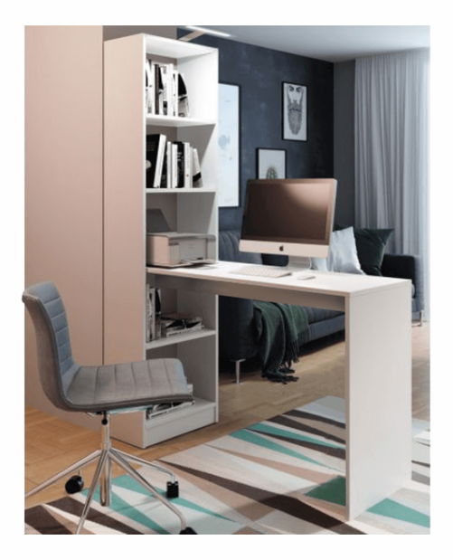 Višenamjenski PC stolić Jazmina (bijela)