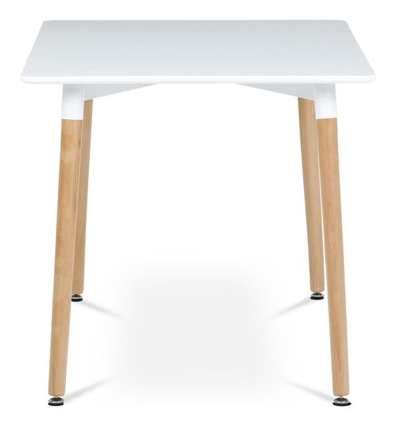 Masă sufragerie Desmochada (alb) (pentru 4 persoane)