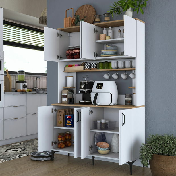 Policová skriňa Jeli (orech)