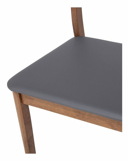 Set 2 buc. scaune pentru sufragerie Mesto (lemn închis)