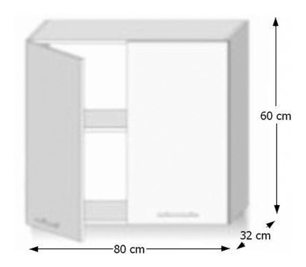 Dulap superior de bucătărie Lilouse G 80