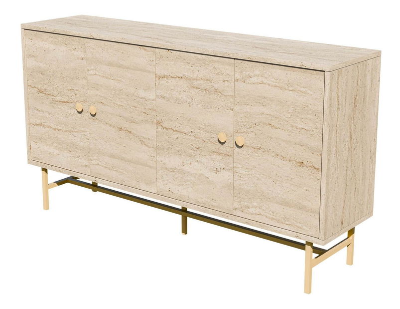 Skrinka Diamon Consol (travertín)