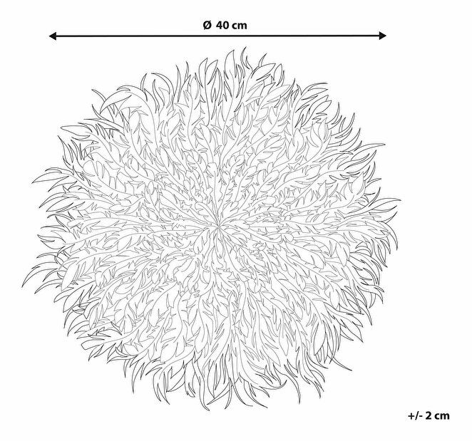 Nástenná dekorácia 40 cm Jilian (biela) *výpredaj