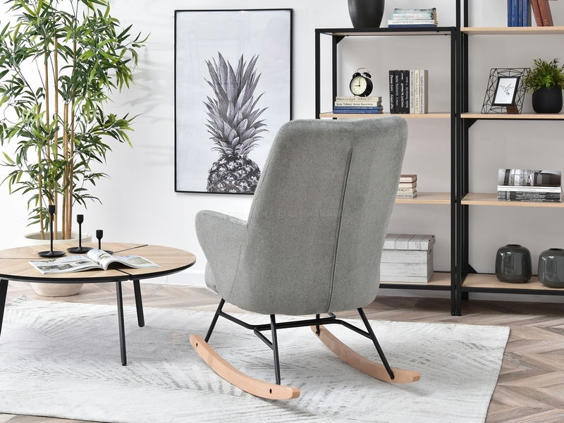 Fotel Florida (szürke + fekete bükk)