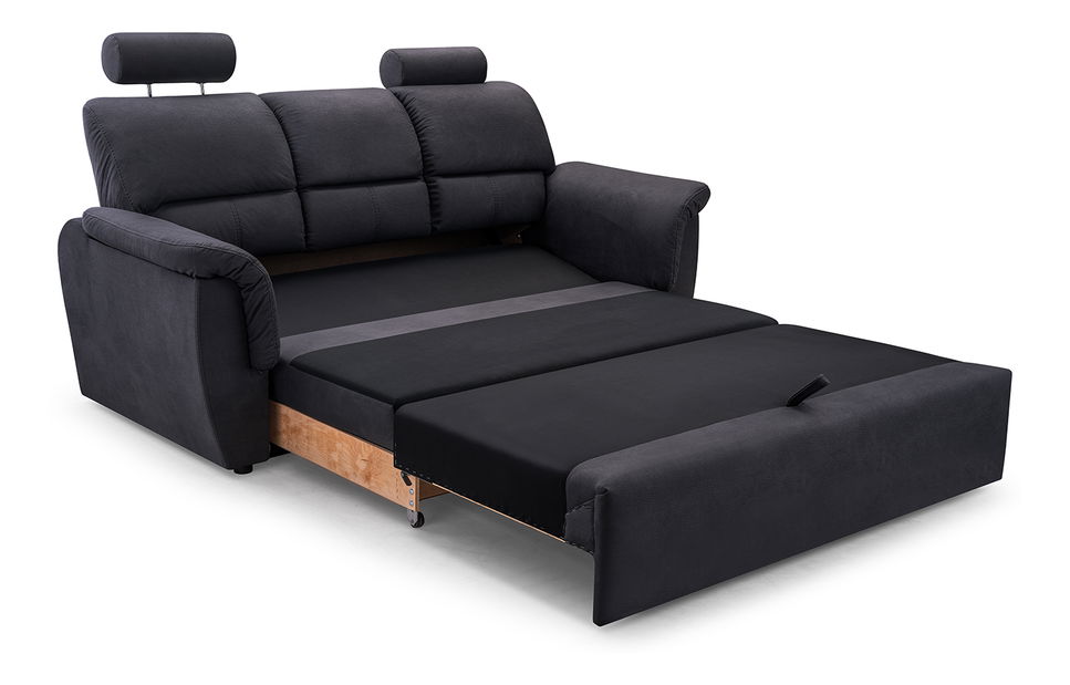 Canapea trei locuri Dina 2 (negru)