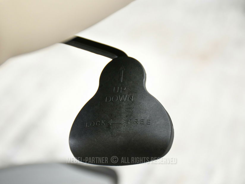 Irodai fotel Abelendes (barna + szürke)