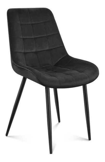 Scaun de sufragerie Pamper 3 (negru)