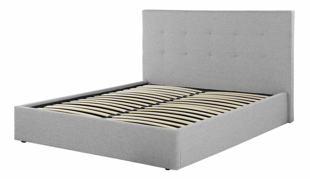 Pat matrimonial 160 cm Lorza (gri)