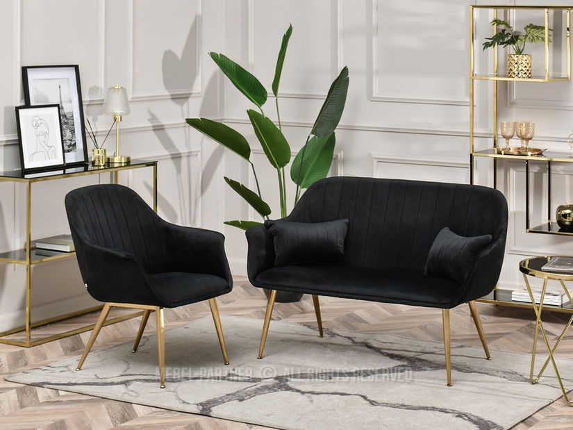 Fotelja Osmol F (crna)