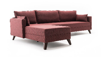 Sofa na razvlačenje  Bellina 1 (bordo) (L)