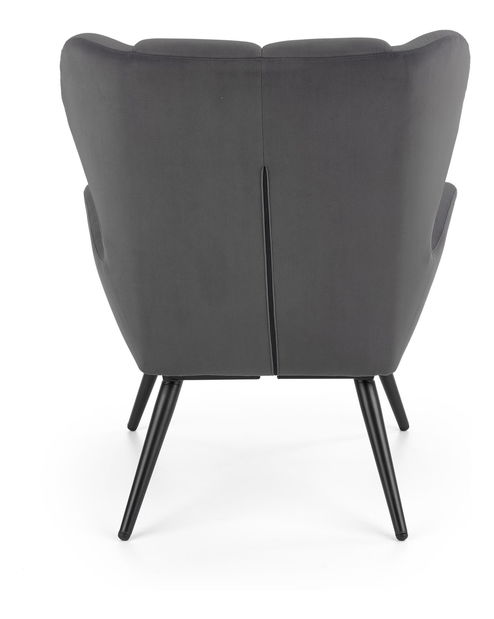 Relaxačné kreslo Tawanna (popolavá)