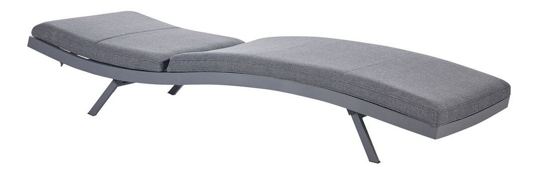 Vrtna ležaljka Astia (tamnosiva)