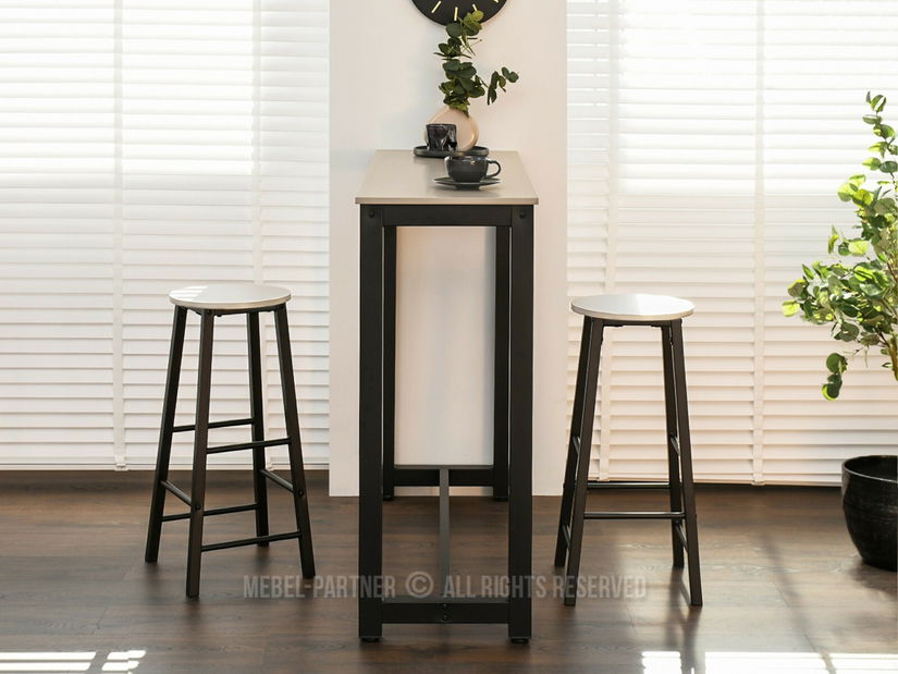 Set mobilier bar Reporte (negru)