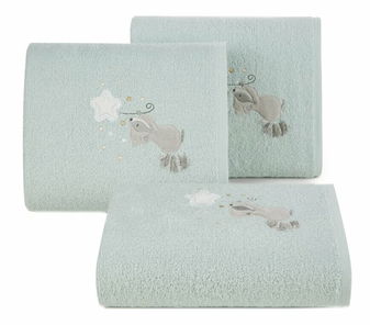 Set prosoape 70x140 cm Bambino 9 (3 buc) (albastru)