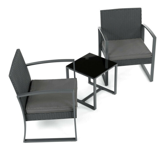 Záhradná zostava Hylio (sivá)