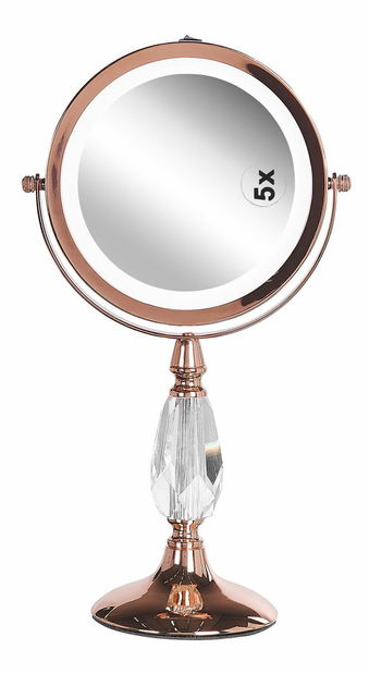 Makeup tükör ø 18 cm Murat (rozé arany)