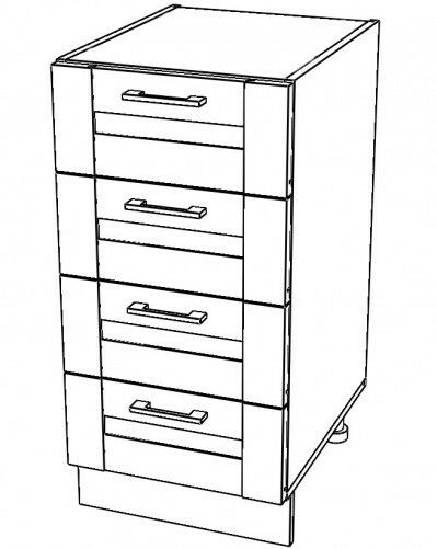 Dulap inferior de bucătărie Durin JA 12 D40S4