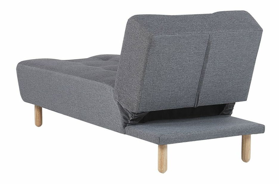 Fotoliu șezlong relaxare Appin (gri închis)