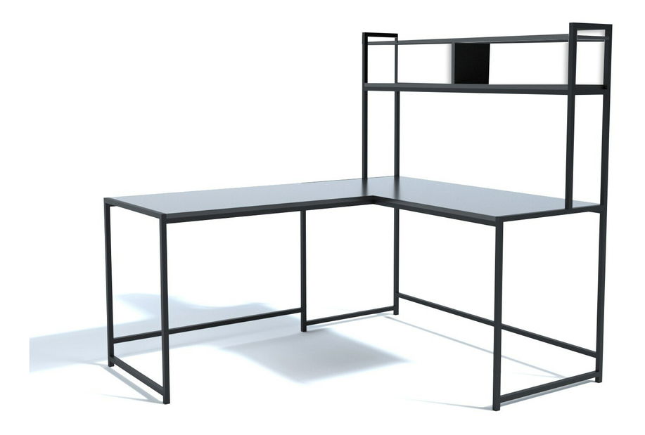 PC asztal Lucy (fekete)